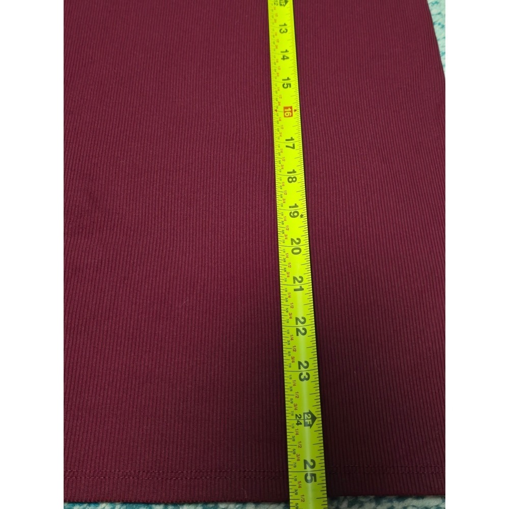 Set of 3 XXL 19 Ribbed Tank Top Bundle Sleeveless Maroon Blue Mustard (T) - Picture 5 of 13
